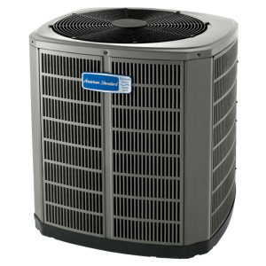 American Standard AccuComfort™ Variable Speed Platinum 18 Heat Pump providing high-efficiency heating and cooling installed by Meyer Heating & Air in St. Louis MO.