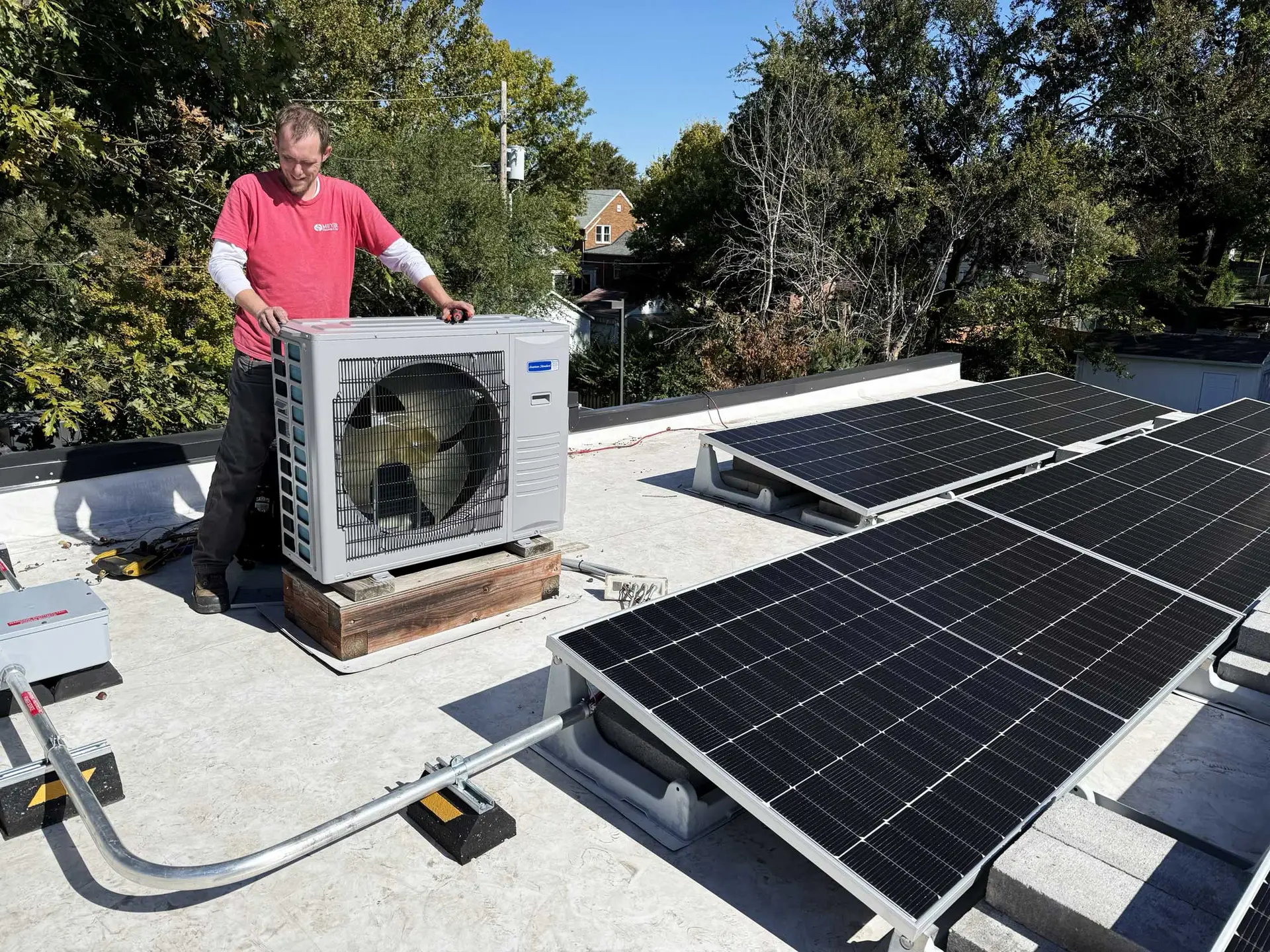 Meyer Heating & Air technician